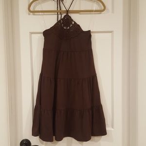 Belle du Jour brown dress Size Medium NWT